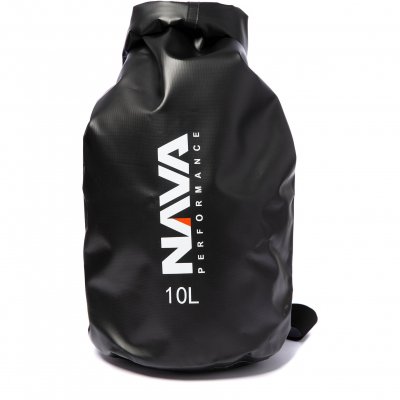 10L Drybag With Shoulder Strap - Black
