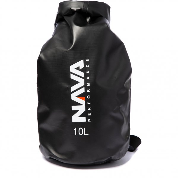 10L Drybag With Shoulder Strap - Black